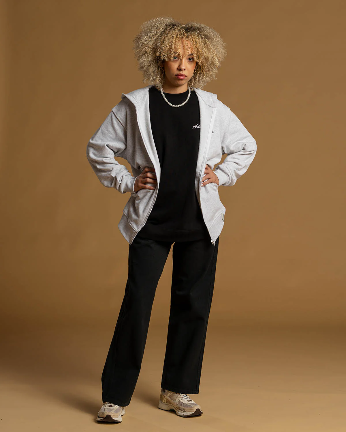 61630 JEFFERSON AVE FULL ZIP HOODIE FLEECE - Image 4